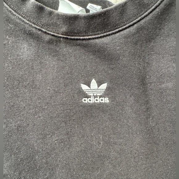 Adidas Adicolor ESSENTIALS CREW SWEATSHIRT Black Size XS - Picture 5 of 12